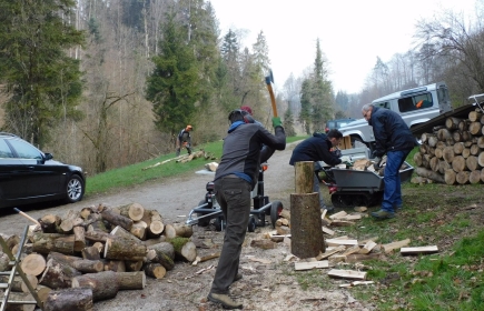 "Hands-on" am 17. April 2021 - Feuerstelle Helfenberg